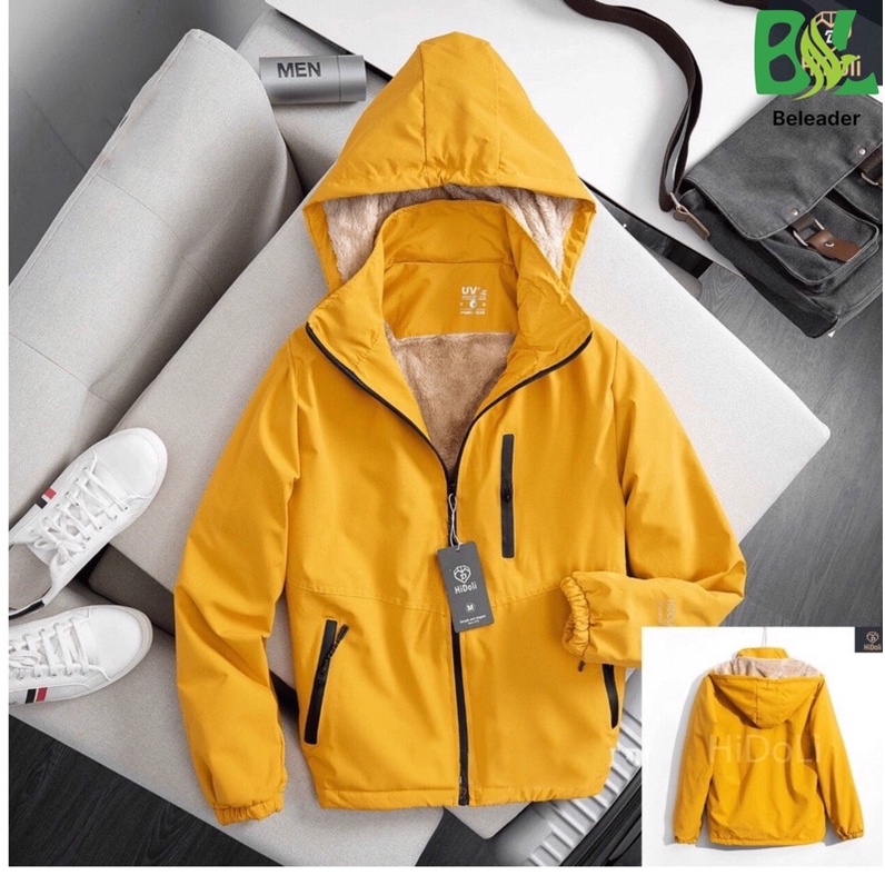Áo Gió Nam Nữ Hai Lớp Beleader Fashion Chất Gió, Lót Lông Thoáng Khí